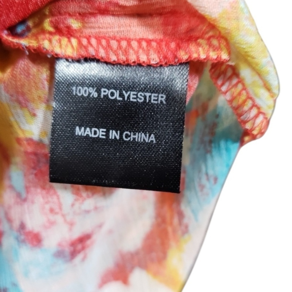 Eric | Floral Ruffle Blouse Sz M EUC - Picture 10 of 12